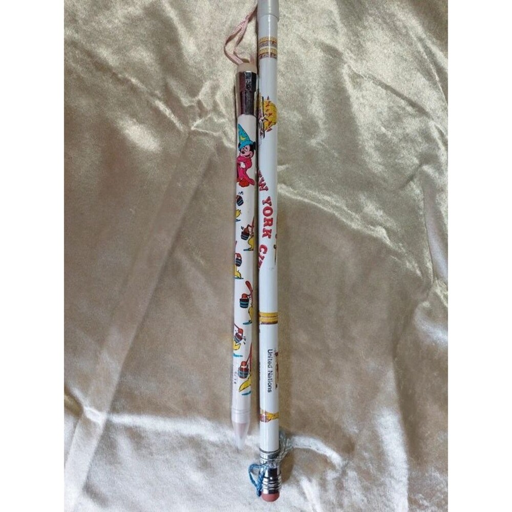2 Vintage Giant Pencils